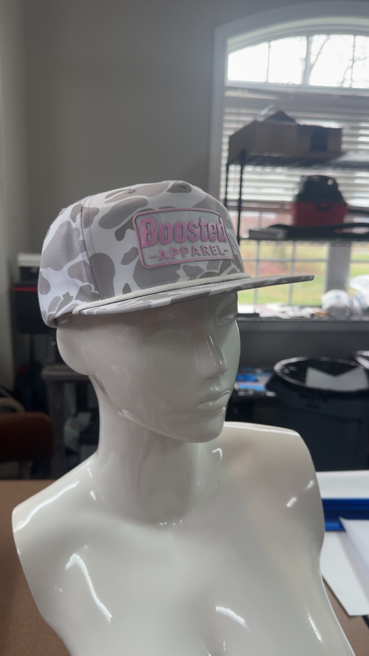 Boosted Apparel Flat Bill Hat