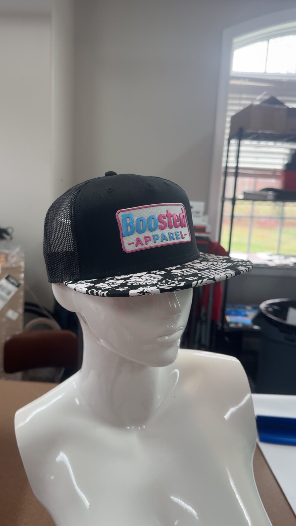 Boosted Apparel Flat Bill Hat