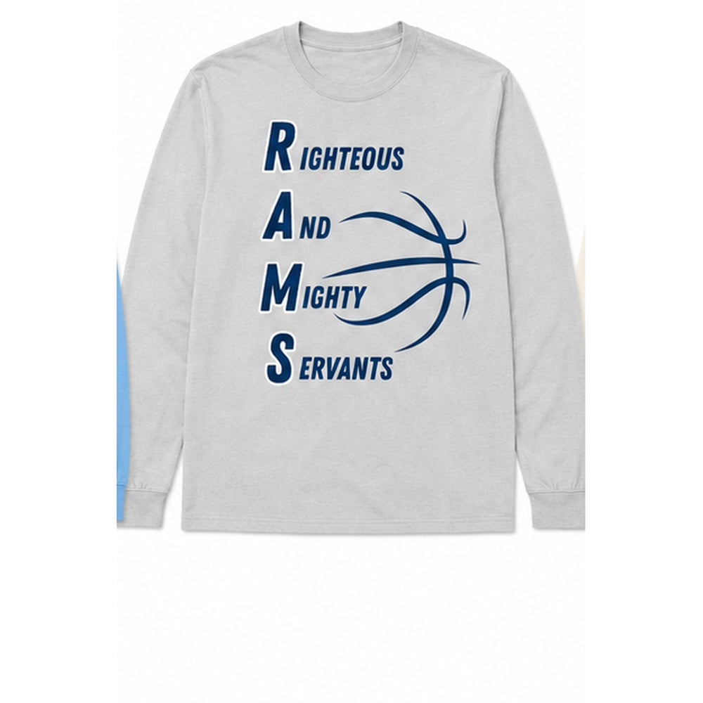 Rams Acronym long-sleeve in light gray