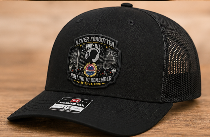 Rolling to Remember Commemorative UV Patch Hat
